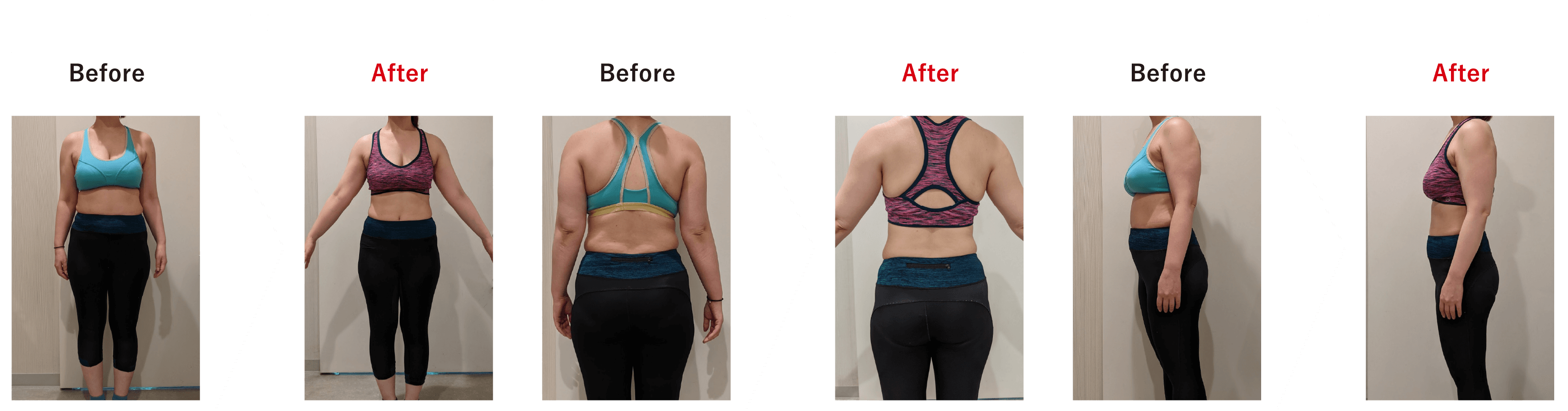 Case2 女性:41歳 体重変化:60.1㎏ → 56.4㎏ 体重 -3.7㎏