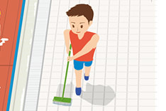 施設内の清掃はもちろんしっかりイメージ①