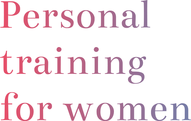 Personal training for women